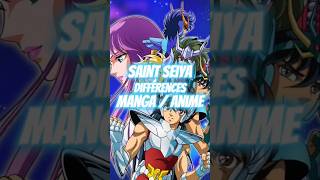 SAINT SEIYA  DIFFÉRENCES MANGA  ANIME PARTIE 1 saintseiya leschevaliersduzodiaque [upl. by Minton95]