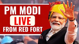 Independence Day 2024 LIVE  PM Modi Speech From Red Fort  Indias 78th Independence Day ET Now [upl. by Aicnarf]