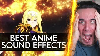 Best Sound DesignEffects In Anime History REACTION [upl. by Jemie]