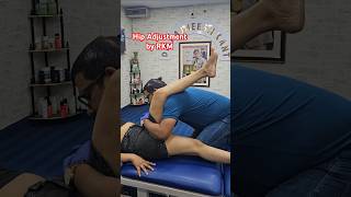 Hip Adjustment by RKM drrajneeshkant [upl. by Yesllek]