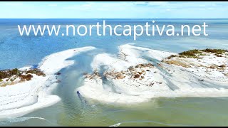 North Captiva Island  Preserve Beach and New Pass After Hurricane Milton [upl. by Ignacius]