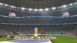 🇦🇷 Argentina national anthem I 2022 World Cup Final Qatar vs France [upl. by Ennoid]