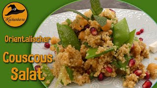 Orientalischer Couscous Salat  eine Gaumenfreude [upl. by Nadler515]