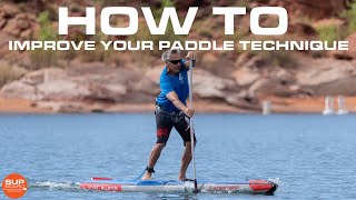 How To Improve your Stand Up Paddleboard Technique  SUPBoardguidecom [upl. by Eniamret]