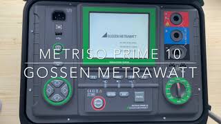 Gossen Metrawatt METRISO PRIME 10 [upl. by Eilak321]