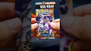 Lucro ou Prejuízo com Triple Pack da Coleção Eclipse Cósmicopokemon pokemontcgbrasil pokemoncards [upl. by Ariew]