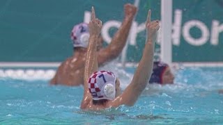 Mens Water Polo QuarterFinal  CRO vs USA  London 2012 Olympics [upl. by Sheff802]