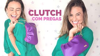 Como COSTURAR uma BOLSA DE FESTA linda e fácil  Costure em casa  Clutch corrente para iniciantes [upl. by Ahsilak888]