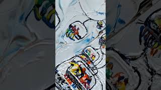 avoriaz morzine portesdusoleil skiing snowboarding art artgallery showskiing [upl. by Ruon]