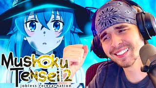 SHES BACK 🤩🩵  Mushoku Tensei Season 2 Episode 20 REACTION [upl. by Derraj]