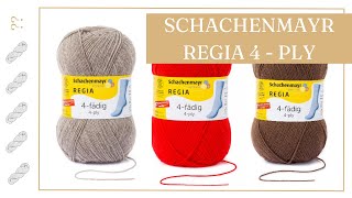 Schachenmayr Regia 4 ply Yarn Review  Untwisted Threads [upl. by Aruabea]