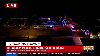 1 killed in west Phoenix shooting overnight police investigating [upl. by Enyahc884]