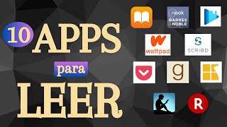 📚 10 APPS PARA LEER  Libros digitales ebooks [upl. by Pellegrini33]