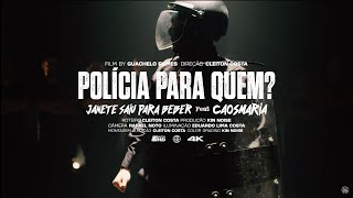 Janete Saiu Para Beber Feat Caosmaria  Victor ALN  POLÍCIA PARA QUEM Oficial [upl. by Ettennor]