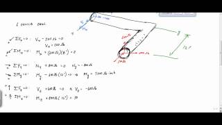 Combined Loading 3D Example Part 1  Mechanics of Materials [upl. by Eillah]