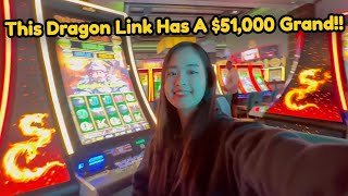 I played a High Limit Dragon Link Slot with a 51000 Grand 😱 and this happened [upl. by Nyre402]