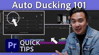 Auto Ducking in Premiere Pro Tutorial  Quick Tips with Sidney Diongzon  Adobe Video [upl. by Orazio]