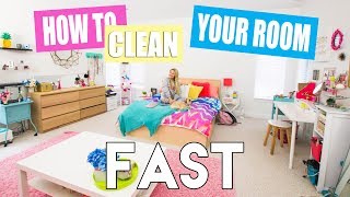 How to Clean Your Room FAST [upl. by Sharla220]