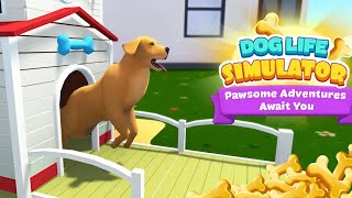 DOG LIFE SIMULATOR BE THE BEST DOG [upl. by Tillman]