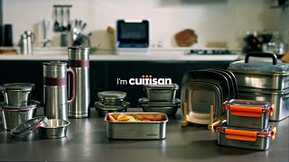 Cuitisan by CandL  Stainless Steel Food Containers  Product Information [upl. by Htebazil]