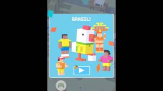 Crossy Road  Eu Agora Sou Feliz  Brasil [upl. by Fabrianna219]