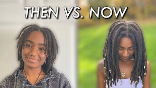 3 Years Of My SemiFreeform Loc Journey In a Video [upl. by Jehias608]