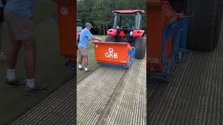 GKB Sand Filler on Greens and Tees [upl. by Rednal]