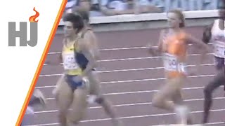 1992 Barcelone  finale du 800m la surprise VAN LANGEN [upl. by Anaeel]