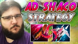 I BROUGHT MY NEW AD SHACO STRATEGY TO CHALLENGER THIS IS HOW IT WENT [upl. by Claudian646]