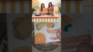 Orange powder scrub special recipeviral short please subscribe recipe with Fun 😊 [upl. by Kemble830]