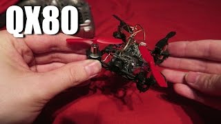 Eachine QX80 Review  Build  Tune amp Flight [upl. by Tterb369]