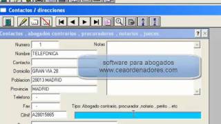 software para abogados abogados software [upl. by Kessel]