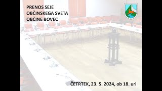 Prenos 13 redne seje Občinskega sveta Občine Bovec [upl. by Rimma]