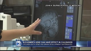 Study indicates effects of Alzheimer’s gene may appear during childhood [upl. by Reich]