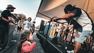 Ras Jahknow Band Closing The Yarraville Festival [upl. by Edijabab]