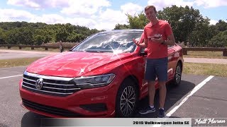 Review 2019 Volkswagen Jetta SE  Less Sporty More Comfy [upl. by Gaves]