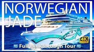 Norwegian Jade  Full Walkthrough Ship Tour  4k Ultra HD  Fully Renovated  Norwegian Cruise Lines [upl. by Sammons704]