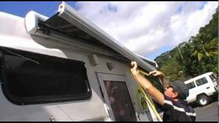 Repairing a Motor Home awning [upl. by Liscomb]