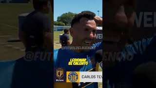 Tevez y el Bambino pons luego de la victoria en la copa potrero [upl. by Atrebor]