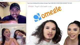 CATFISHING GUYS  ALO AND BENNISHA TAKE OVER OMEGLE [upl. by Sarge199]