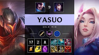 Yasuo Mid vs Ahri Legendary  EUW Master Patch 1420 [upl. by Gustav]