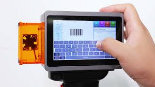 How to use L4pro handheld portable laser marking machine to print TextSerial NumberImageQRcode [upl. by Thierry]