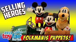 FOLKMANIS Puppets at Toy Fair 2019 [upl. by Hoashis]