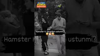 HAMSTER SEVGIDAN USTINMI🤠 uzbekistan instagram 1million music trending kulgu shorts funny [upl. by Zilevi504]