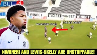 Ethan Nwaneri Scores AGAIN Myles LewisSkelly’s Perfect Assist Stuns Bulgaria [upl. by Gant]