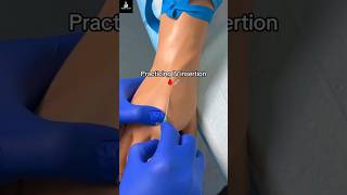 Cannula insertion technique stepbystepguide shorts nursing tips students [upl. by Grochow217]