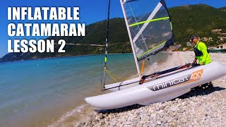 Beginner Catamaran Sailing Lesson 2 [upl. by Donough]