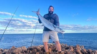 Quobba Station  Land Based Spanish Mackerel [upl. by Ellerret]