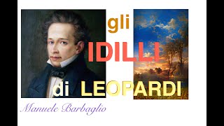 Gli IDILLI di Leopardi [upl. by Linsk]