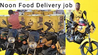 Noon food delivery jobSaudi Arabiabike delivery job [upl. by Dillie]